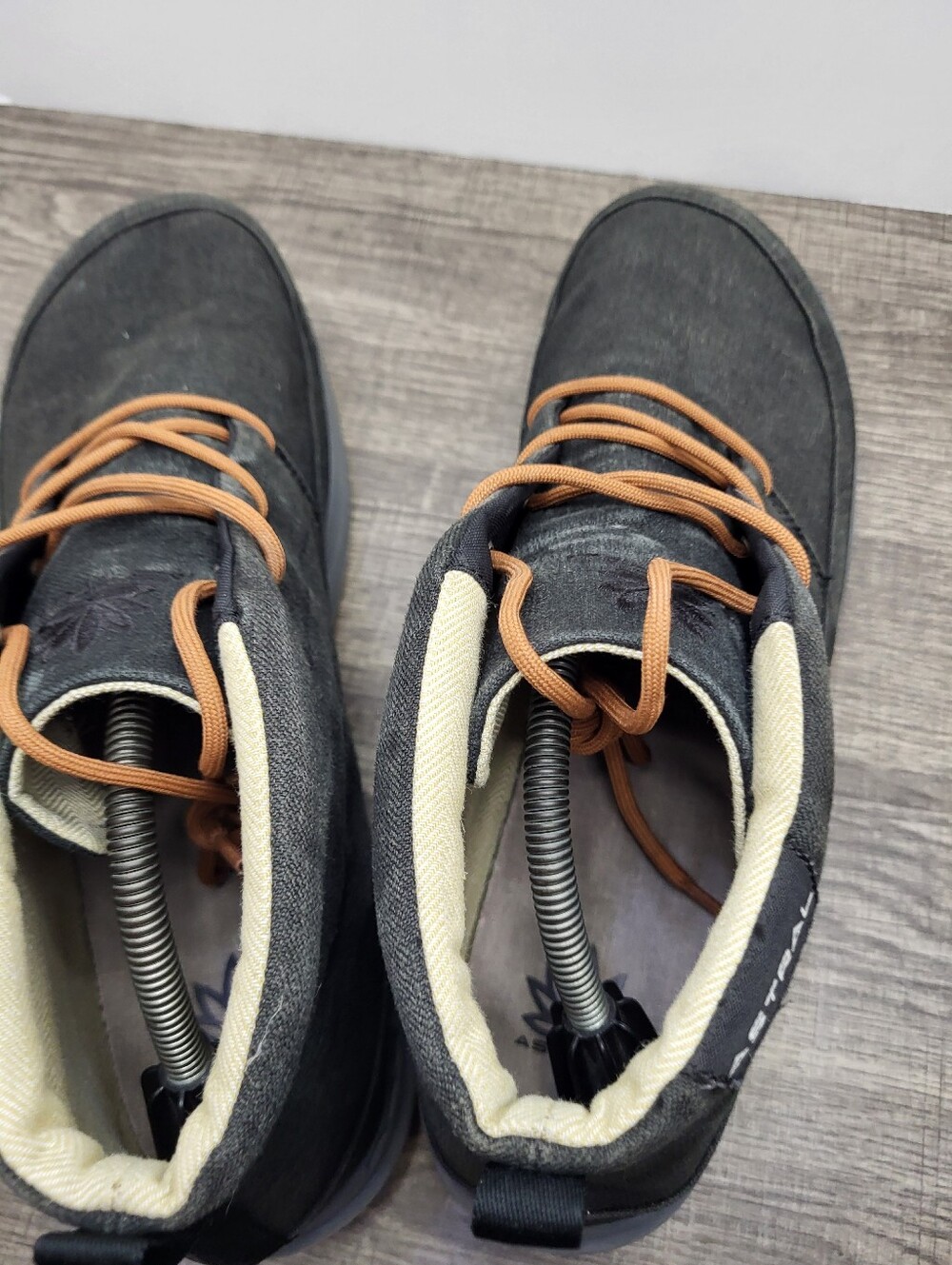 Astral Hemp Chukker Chukka Mens Size 13 Black Sustainable Outdoor Mid Top Boots - Picture 6 of 10